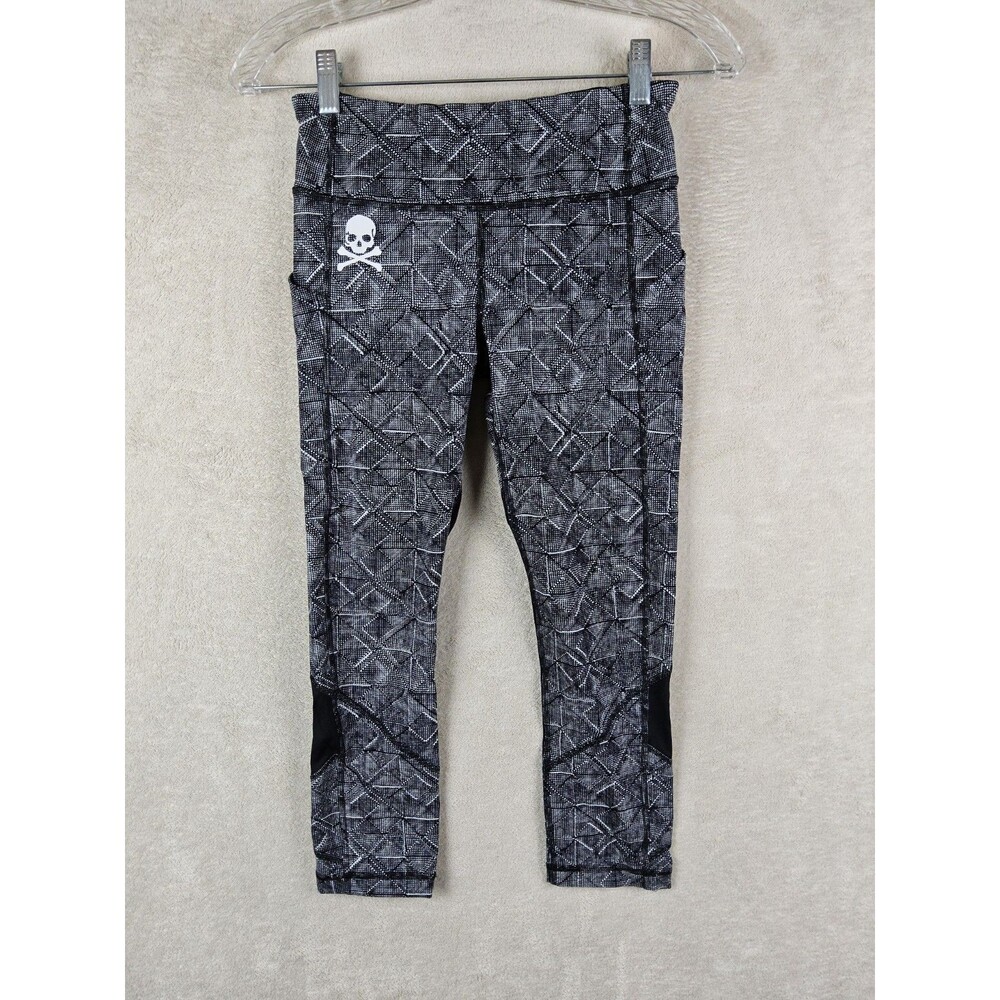 Lululemon Women’s Pace Rival Cropped Soul Cycle Athletic Leggings Size 4